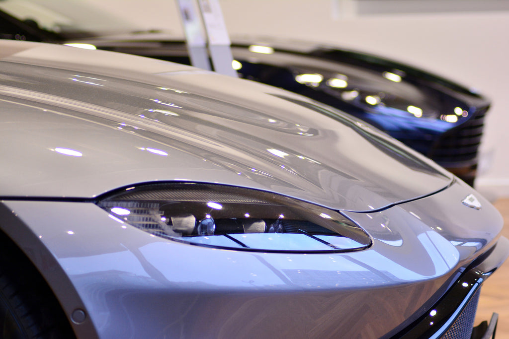 How to install an air filter on an Aston Martin