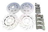 Alfa Romeo Giulia Stelvio Quadrifoglio front rear brake pads & rotors #1381