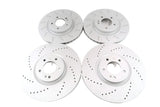 Mercedes G63 Amg front & rear brake disc rotors Epd #1354