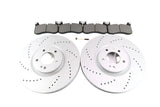 Mercedes G63 Amg front brake pads & disc rotors Epd #1355