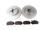 Mercedes G wagon G550 G500 front brake pads & rotors Epd #1704