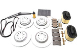 Maserati Ghibli brake pads rotors filter belts service kit #787