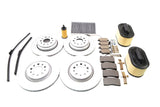 Maserati Ghibli brake pads rotors filter wipers service kit #788