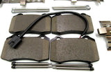 Maserati Quattroporte V8 Gts front rear brake pads LOW DUST Epd #612