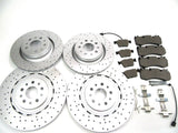 Maserati Levante S front rear brake pads & rotors Epd #585