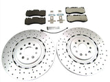 Maserati Levante S front brake pads & rotors LOW DUST Epd #587