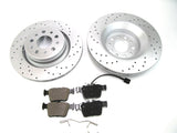 Maserati Levante S rear brake pads & rotors LOW DUST Epd #588