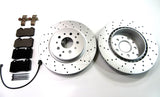 Maserati GranTurismo Gt rear brake pads rotors PREMIUM Epd #202