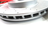 Maserati GranTurismo Gt rear brake pads rotors PREMIUM Epd #202