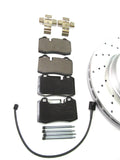 Maserati GranTurismo Gt rear brake pads rotors PREMIUM Epd #202