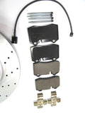 Maserati GranTurismo Gt rear brake pads rotors PREMIUM Epd #202