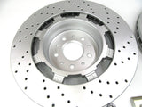 Maserati GranTurismo Gt front brake pads & rotors Epd #605 LOW DUST