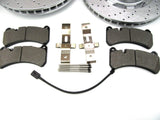 Maserati GranTurismo Gt front brake pads & rotors Epd #605 LOW DUST
