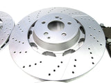 Mercedes Benz S63 S65 Amg front rear brake pads and rotors set #310 Epd