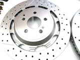 Mercedes Benz S63 S65 Amg front rear brake pads and rotors set #310 Epd