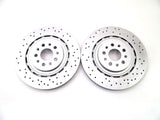 Maserati Ghibli Quattroporte brake pads rotors #860 14-16 FREE AIR & OIL FILTERS