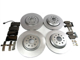 Maserati Ghibli 2014-16 LOW DUST front rear brake pads & rotors Epd #515