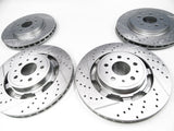 Maserati GranTurismo Gt front and rear brake rotors Epd #343