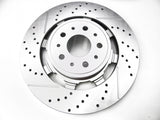Maserati GranTurismo Gt front and rear brake rotors Epd #343