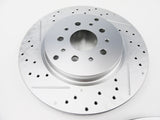 Maserati GranTurismo Gt front and rear brake rotors Epd #343