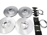 Rolls Royce Ghost 2012-2019 front rear brake pads rotors Epd #629