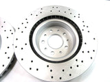 Maserati Quattroporte front brake rotors set 2pcs Epd #257