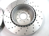 Maserati Quattroporte Granturismo rear brake rotor 2 pieces Epd #261