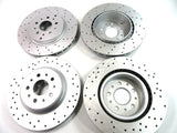 Maserati Quattroporte & GranTurismo front rear brake rotors 202016 & 228411 Epd #262