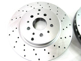 Maserati GranTurismo Gt front rear brake rotors Epd #266 257141 & 257142