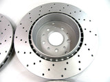 Maserati GranTurismo Gt front rear brake rotors Epd #266 257141 & 257142