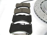 Maserati Ghibli Quattroporte front brake pads rotors + FREE OIL FILTER #530