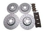Mercedes S Class S550 S560 S450 front and rear brake pads & rotors TopEuro #2713