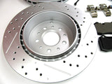 Maserati Gran Turismo Gt rear brake pads rotors low dust Epd #326