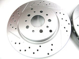 Maserati Gran Turismo GranTurismo Gt rear brake rotors Epd #324