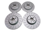 Mercedes S Class S550 S560 S450 front & rear brake rotors TopEuro #2714