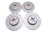 Mercedes S Class S550 S560 S450 front & rear brake rotors TopEuro #2714