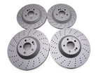 Mercedes S Class S550 S560 S450 front & rear brake rotors TopEuro #2714
