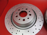 Maserati Ghibli Quattroporte rear brake pads & rotors Epd #495