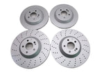 Mercedes S Class S550 S560 S450 front and rear brake rotors TopEuro #2718