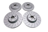 Mercedes S Class S550 S560 S450 front and rear brake rotors TopEuro #2718