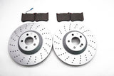 Mercedes S class S550 front brake pads & rotors TopEuro #2209