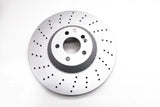 Mercedes S class S550 S560 S450 front brake rotor TopEuro #2211