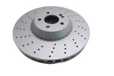 Mercedes S class S550 S560 S450 front and rear brake pads & rotors TopEuro #2207
