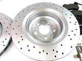 Maserati Quattroporte GTS front rear brake pads rotors set PREMIUM QUALITY #274