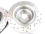 Maserati Quattroporte GTS front rear brake rotors set 4pcs PREMIUM QUALITY #277