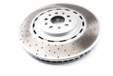 Maserati Levante S Trofeo front brake disc dimpled rotor 1pc Epd #1567