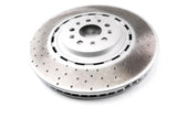 Maserati Levante S Modena front rear brake pads & dimpled drilled upgrade rotors TopEuro #15633