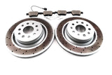 Maserati Levante S Trofeo rear brake pads & rotors Epd #1568