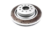 Maserati Levante S Modena front rear brake pads & dimpled drilled upgrade rotors TopEuro #15633