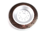 Maserati Levante S Modena front rear brake pads & dimpled drilled upgrade rotors TopEuro #15633